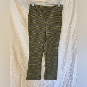 Urban Outfitters kick flare plaid pants size Large
